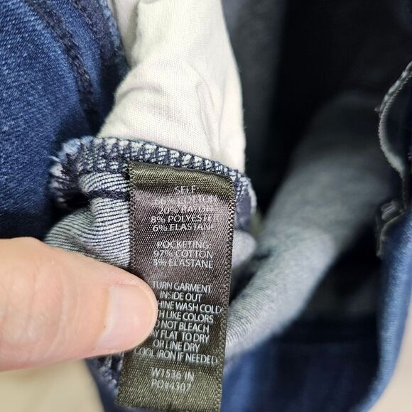 Betabrand Raw Hem Straight Leg Jean Size 2XL - Picture 5 of 9